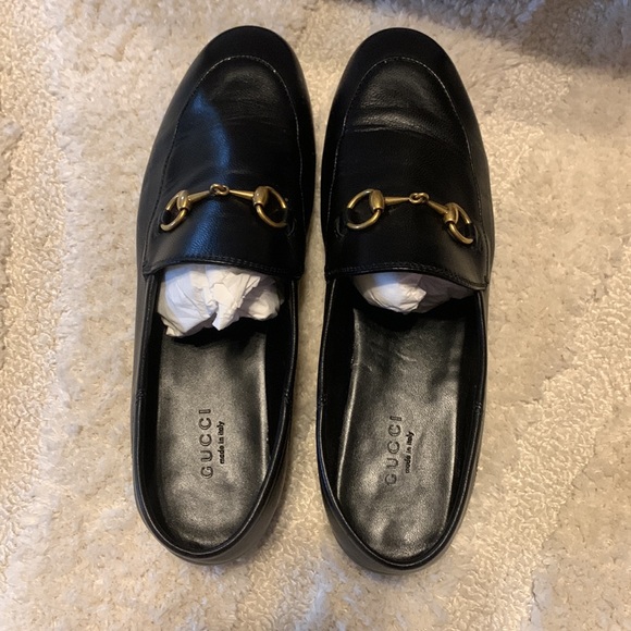 GUCCI Women's Brixton Collapsible Apron Toe Loafers - Picture 12 of 16